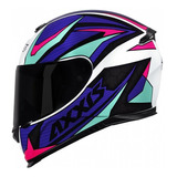 Capacete Moto Axxis Eagle Flowers