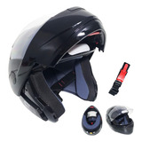 Capacete Moto Ebf Masculino E08 Solid Preto Tamanho 58