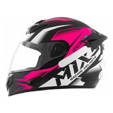 Capacete Moto Mixs Mx2 Storm Carbon Fosco Protork