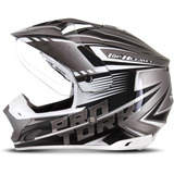 Capacete Motocross Pro Tork Th1 Vision Adventure + Viseira