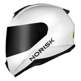 Capacete Norisk Fab Razor Solid Branco
