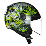 Capacete Norisk Orion Free Verde Preto