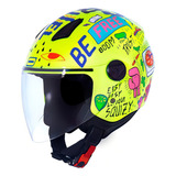 Capacete Norisk Orion Free Yellow Blue Azul Amarelo Aberto Tamanho Do Capacete 58