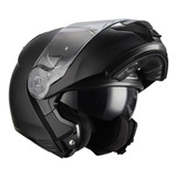 Capacete Nzi Combi 2 Preto Fosco Articulado Moto + Brinde