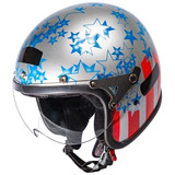 Capacete Old School Kraft Lançamento Exclusivo America 