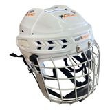 Capacete Para Montaria Ajustável Branco Keep Roping