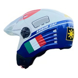 Capacete Para Moto Aberto Fw3 X Open Classic Aberto Branco Tamanho 56