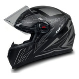 Capacete Para Moto Fw3 Gt2 Preto