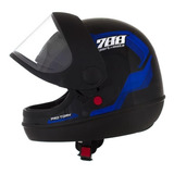 Capacete Para Moto Integral Pro Tork Sport Moto 788 Azul Sport Moto 788 Tamanho 60 
