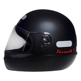 Capacete Para Moto Integral San Marino Classic Preto Fosco Tamanho 60 