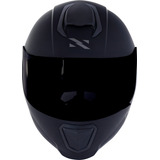 Capacete Para Moto Norisk Razor Monocolor Preto Fosco Tamanho 61/62