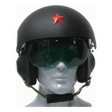Capacete Piloto Mig Russo Top Gun Motocicleta Militar