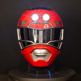 Capacete Power Ranger Turbo Ranger Vermelho