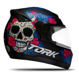 Capacete Pro Tork Evolution G7 Caveira Mexicana Tamanho Do Capacete 60 Cor Preto