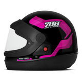 Capacete Pro Tork Feminino Automatico Rosa Fechado Barato