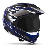 Capacete Pro Tork Th1 Vision Adventure Viseira Fumê Off Road