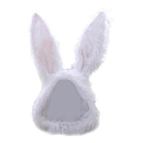 Capacete Rabbit Ears Hat Caps Com