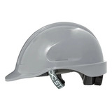 Capacete Segurança Top Completo Automatico C/jugular Cinza