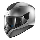 Capacete Shark D-skwal 2 Blank - Cinza Fosco