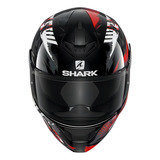 Capacete Shark D-skwal 2 Penxa Kra Vermelho Preto @ Cor Anthracite Mat Desenho Blank Mat Tamanho Do Capacete S (55 - 56)