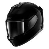 Capacete Shark D-skwal 3 + Pinlock Preto Black Novo Promo