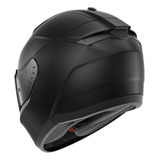 Capacete Shark Ridill Blank Matt Kma Preto Fosco Lj @