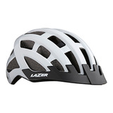 Capacete Shimano Lazer Compact Mtb Speed Tam Unico Branco