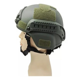 Capacete Verde Oliva Tático Airsoft Paintball