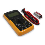Capacimetro Multímetro Digital Profissional Dt9205a Bateria