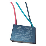 Capacitor 0.7+0.9uf Para Ventilador De Teto Ventisol 220v 