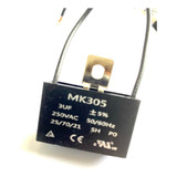 Capacitor 3uf 250v P/ Ventilador Mondial Mallory E Outros.