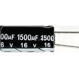 Capacitor Eletrolítico 1500uf X 16v 105° Epcos 3 Pçs 
