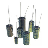 Capacitor Eletrolítico 2200uf X 16v 105° Kit Com 5 Peças