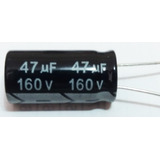 Capacitor Eletrolítico 47uf X 160v 105° 5 Peças