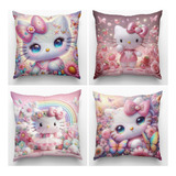 Capas Almofadas Decorativas Hello Kitty 3d