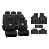 Capas Bancos Couro Jogo Tapete Fiat Uno 2009 2010 2011 2012