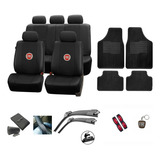 Capas Couro Banco Carro Tapetes Volante Fiat + Brindes!