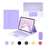 Capas Para Tab A8 10.5in Com Teclado Bluetooth Touch E Mouse
