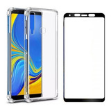 Capinha Capa Anti Impacto Para Galaxy A9 2018 + Pelicula