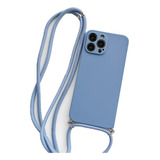 Capinha Capa Case Para iPhone 11 / 12 / 13 Capa Com Alça