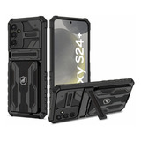 Capinha Case Samsung Galaxy - Capa Snap Guardian - Gshield Cor Preto - Galaxy S24 Plus