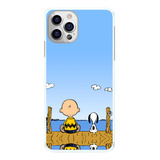 Capinha Charlie Brown E Snoopy Pier Amigos Capa Celular