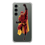 Capinha Compativel Modelos Galaxy Super Herói 1268