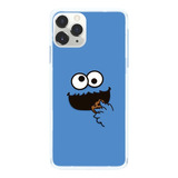 Capinha Compativel iPhone Samsung Xiaomi Moto Cookie Monster