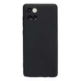 Capinha Flashcase Aveludada Para Samsung Note 10 Lite Preto