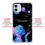 Capinha Menina Da Galaxia Personalizada Com