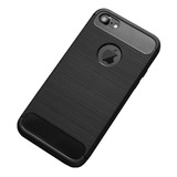 Capinha Para iPhone 6 Plus 5,5'' Fibra De Carbono Antichoque