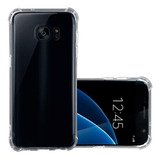 Capinha + Película Gel P/ Samsung Galaxy S7 G930f Duos 5.1 