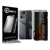 Capinha + Película Privacidade P/ Xiaomi 11t / 11t Pro 6.67