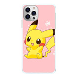 Capinha Pikachu Fofo Fundo Rosa Capa